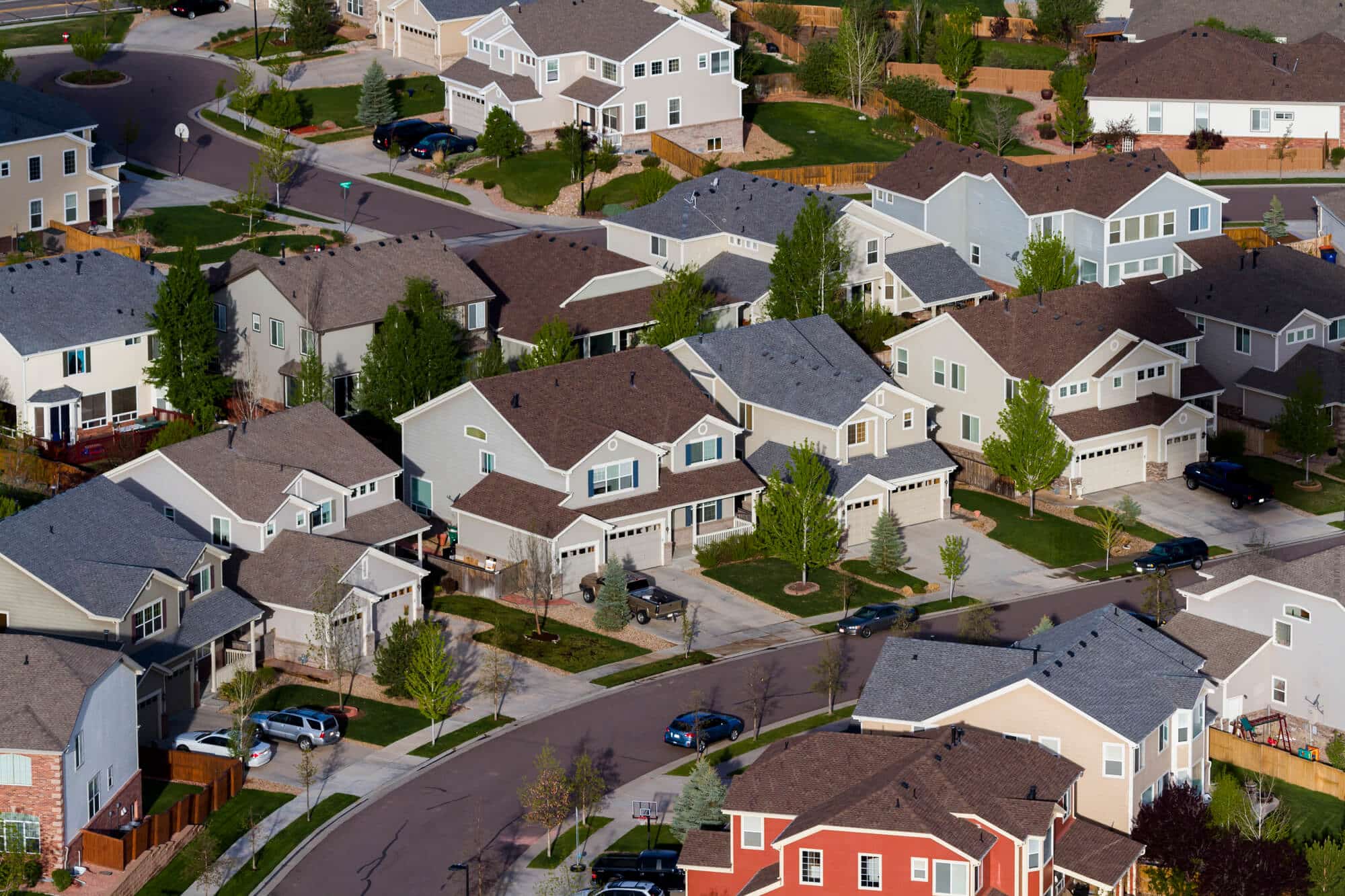 Houses in a suburban neighborhood - Sprint Funding