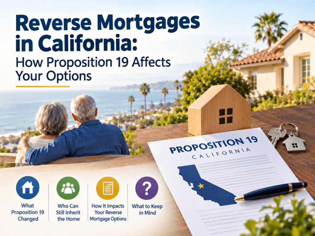 California Reverse Mortgages and Proposition 19